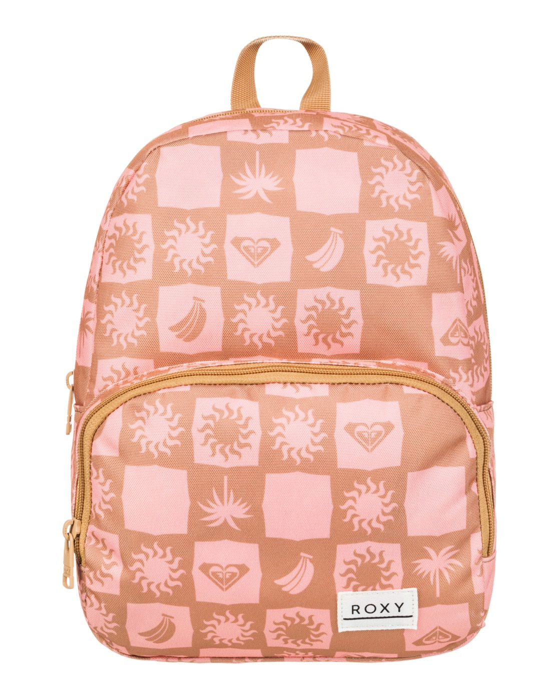 Tagesrucksack ROXY "Always Core", Damen, braun (camel sunsquare ax), Polyester, Rucksäcke Image