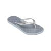 Sandale ROXY "Viva", Gr. 13(30), silber, Obermaterial: 98% Synthetikmaterial, 2% Metall / Futter: 100% Synthetikmaterial / Außensohle: 100% Moosgummi, Schuhe