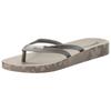 Zehentrenner IPANEMA "IPANEMA BOSSA SOFT V FEM", Gr. 38, grau, schwarz silber, Synthetik, sportlich, Schuhe