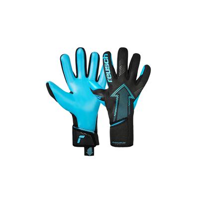 Torwarthandschuhe REUSCH "Fastgrip Aqua", Damen, Gr. 8, blau, 41% Polyester, 3% Polyamid, 6% Polyurethan, 50% Elastodien, mehrfarbig, sportlich, Handschuhe, mit Hybrid Negative Cut