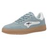 Sneaker KANGAROOS "K-GW Heaven", Gr. 39, stone grün, weiß, Synthetik, sportlich, Schuhe