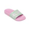 Sandale ROXY "Rg Slippy Ii", Gr. 34, pink (gossamer pink), Obermaterial: 100% PU, Futter: 100% Textil, Laufsohle: 100% EVA, Schuhe