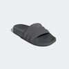 Pantolette ADIDAS SPORTSWEAR "SHOWER ADILETTE", Gr. 37, grau five, grau five, grau five, Leder, sportlich, Schuhe