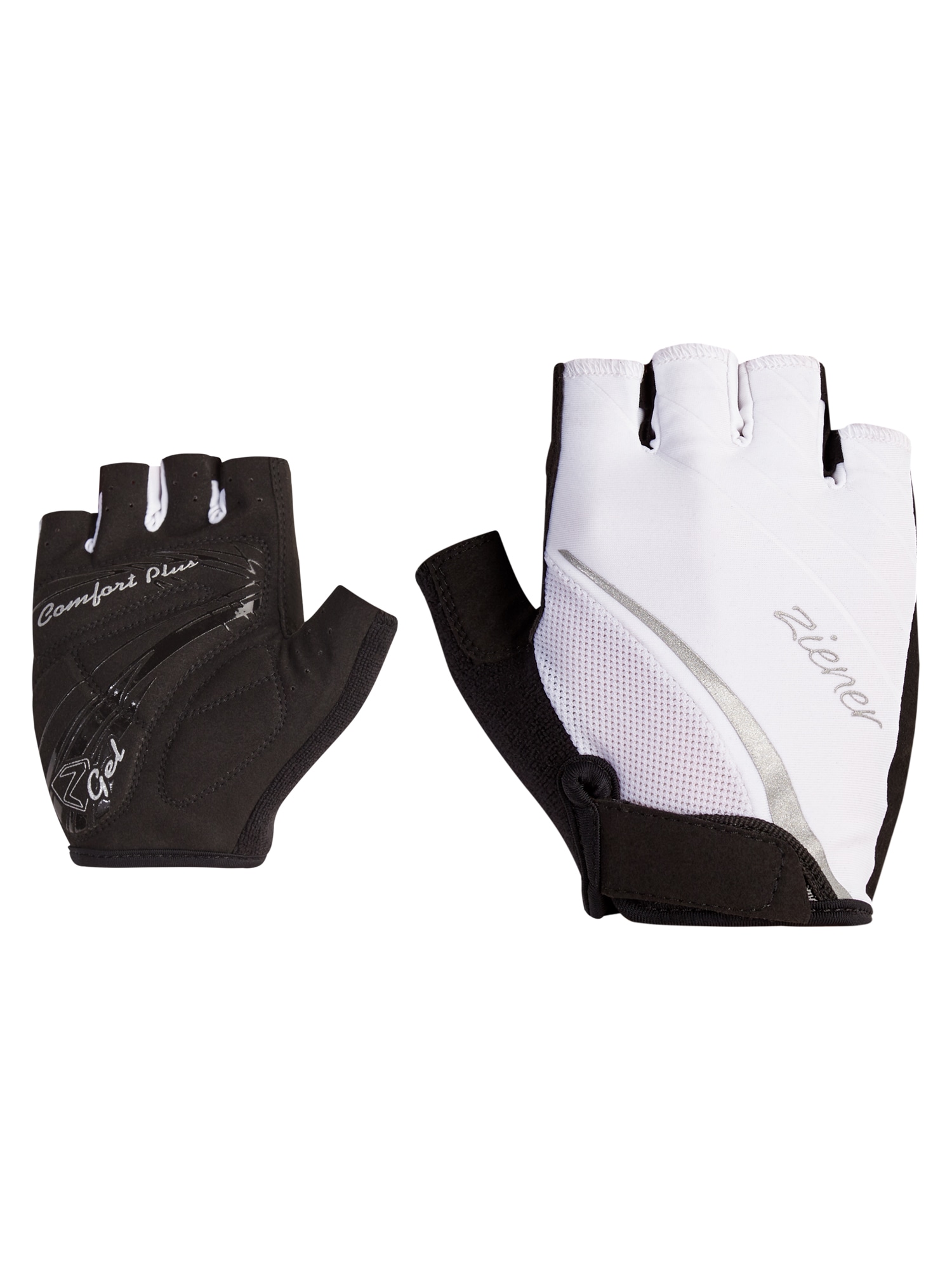 Fahrradhandschuhe ZIENER "CARDA-Z", Damen, Gr. 6, weiß, Materialmix, Handschuhe Image