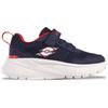 Sneaker LOTTO, Kinder, Gr. 25, navy, rot, Synthetik, Kunstfaser, mehrfarbig, sportlich, Schuhe, - extra leicht & bequem