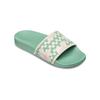 Sandale ROXY "Slippy Iv", Gr. 7(37), grün (sage), Obermaterial: 100% PU, Futter: 100% Textil, Laufsohle: 100% EVA, Schuhe