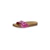 Pantolette LICO "Pantolette Bioline Once More", Gr. 37, rosa, Synthetik, Schuhe