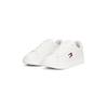 Plateausneaker TOMMY JEANS "ARCHIVE' 98", Damen, Gr. 41, beige (ecru), Nappaleder, Textil, sportlich, Schuhe, Freizeitschuh, Halbschuh, Schnürschuh, Kontrastbesatz an der Ferse