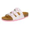 Pantolette LICO "Pantolette Bioline Flaminco", Gr. 34, weiß, Synthetik, Schuhe