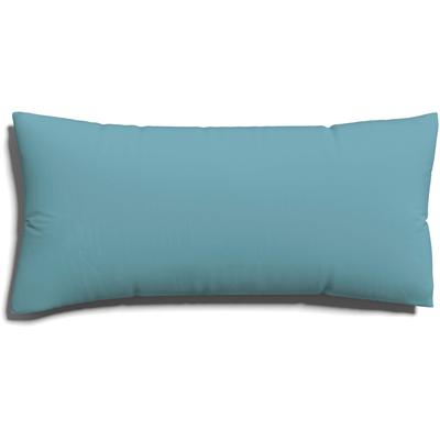 Kissenbezug SCHLAFGUT "EASY Jersey", blau (petrol mid), B:40cm L:80cm, Jersey, Obermaterial: 100% Baumwolle, Kissenbezüge, Kissenhülle mit Reißverschluss, weich und saugfähig, Kissenbezug Image