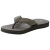 Sandale O'NEILL "MICK FLIPFLOP MEN LOW", Gr. 45, oilgrün, Synthetik, sportlich, Schuhe