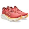 Laufschuh ASICS "GEL-NIMBUS 27", Gr. 40,5, schwarz pink clay, orange glow, Textil, sportlich, Schuhe