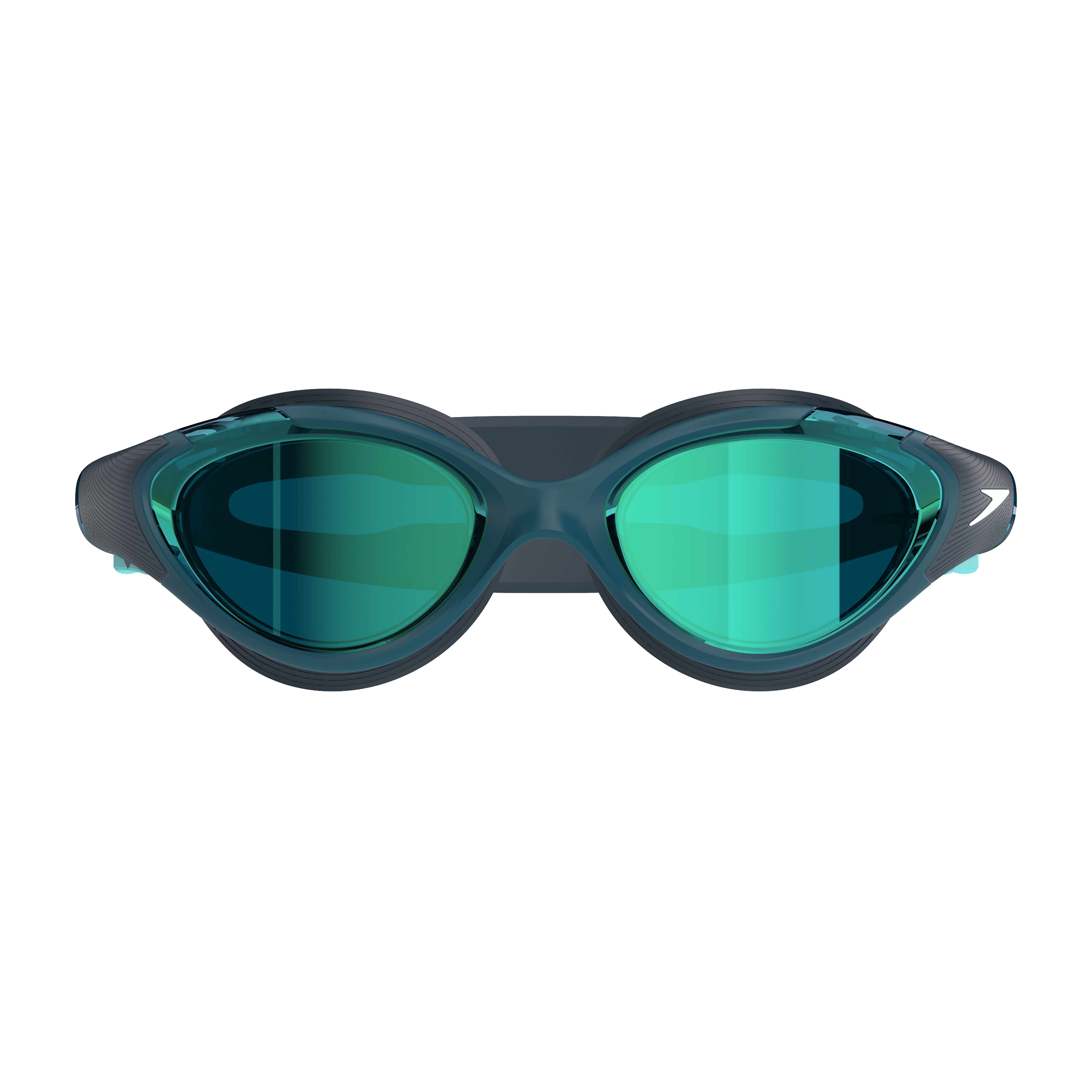 Schwimmbrille SPEEDO "Biofuse 2.0 Women's Mirror", grün (dunkelgrün), Sportbrillen, Damen Image