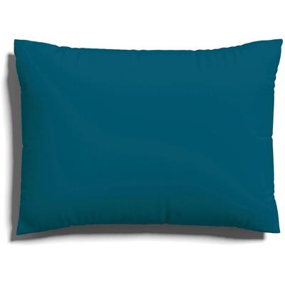 Kissenbezug SCHLAFGUT "EASY Jersey", blau (petrol deep), B:40cm L:60cm, Jersey, Obermaterial: 100% Baumwolle, Kissenbezüge, Kissenhülle mit Reißverschluss, weich und saugfähig, Kissenbezug Image