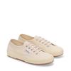 Sneaker SUPERGA "2750-COTU CLASSIC", Gr. 38, beige raw, sanftes weiß, Textil, sportlich, Schuhe