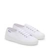 Sneaker SUPERGA "3750 LEGGERA", Gr. 40, weiß, Textil, sportlich, Schuhe