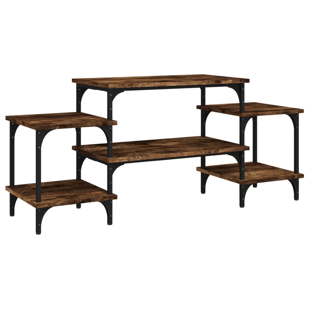 vidaXL TV-Schrank Räuchereiche 117x35x52 cm Holzwerkstoff Image
