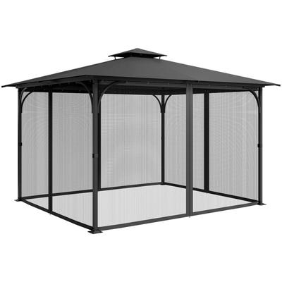 Moskitonetz für Pavillon, Insektenschutz passend für 304,8x396,2x207,3 cm große Pavillons, Image