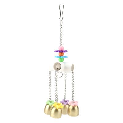 TEMU Parakeet With - Pc Material, Ideal For Exercise & Training - Fun Bird Cage Accessory, Christmas Day, Climbing Ringing, Birds Swing Toy Image