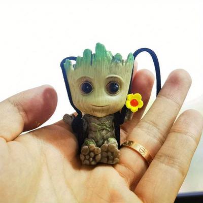 TEMU 5-6cm Groot For Man Standing Guardians Of The For Galaxy Avengers Anime Mini Action Figure Sitting Groot Gifts