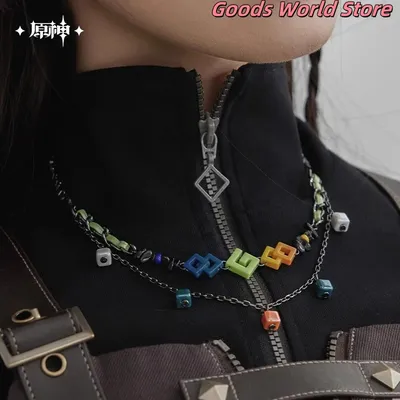 Original Kinich Halskette Tasche Kappe Mihoyo Genshin Impact Kinich Cosplay Kostüm Cosplay Anime Image