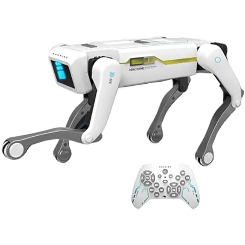 RC Mechanischer Hund Multifunktions-elektrischer intelligenter Roboterhund mit Revolver Lernspielzeug Bionic Smart Robot Spielzeug Geschenk ﻿