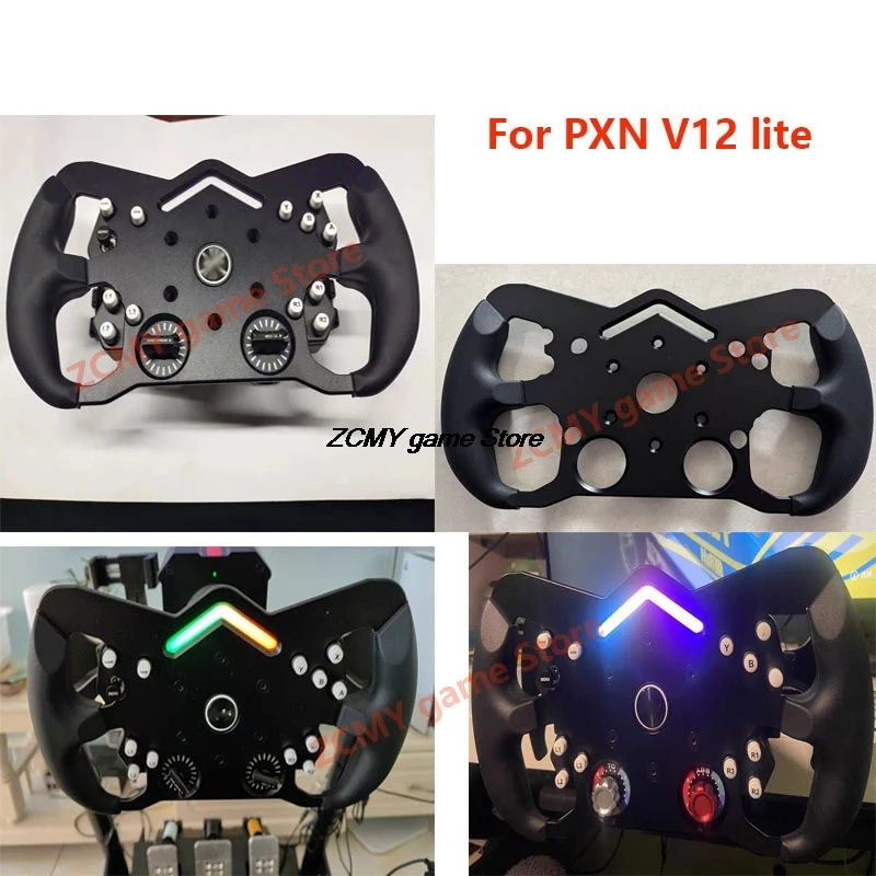 Für PXN V12 LITE GT3 STYLE Lenkrad MOD Ersatz Panel DIY Zubehör für SIMRACIN Simulator Lenkrad Sim Racing Image