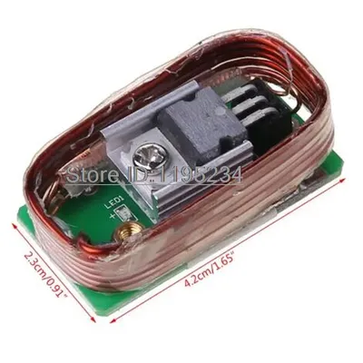 1pcs Tesla Coil High Power Generator Of High Voltage With Tesla Commonly Used Coil Motherboard Pipe