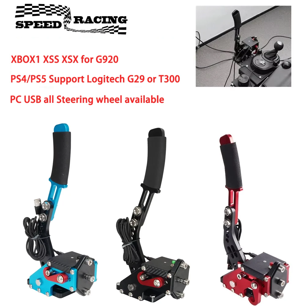 PC-USB-Handbremse PS4/PS5 unterstützt Logitech G29 oder T300, XBOX1 XSS XSX für G920, PC SIM Racing Horizon Games Handbremssystem Image