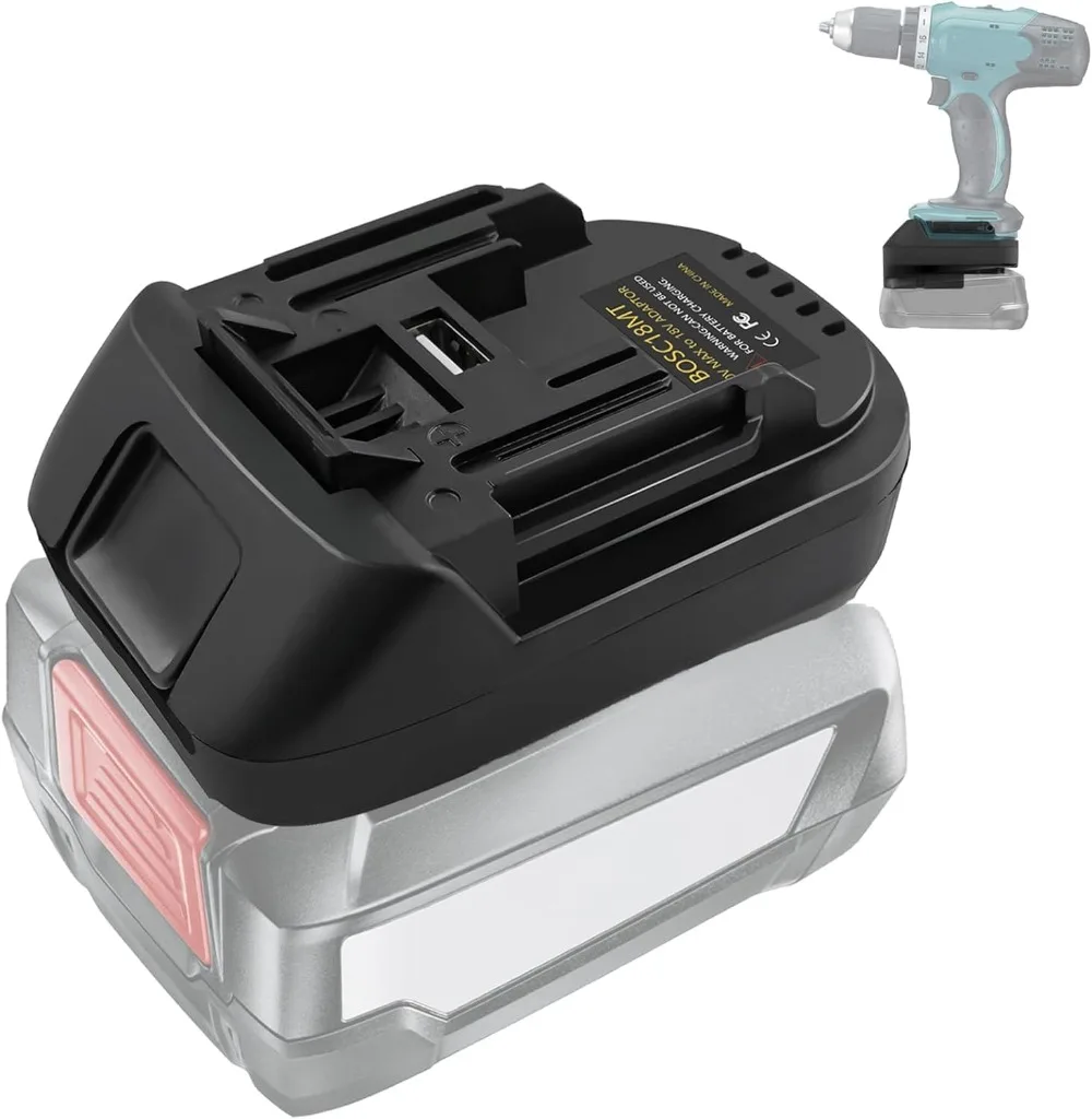 Für Bosch zu für Makita Batterie Adapter für Bosch 18V PBA Batterie Konverter zu für Makita 18V Power Tool Image