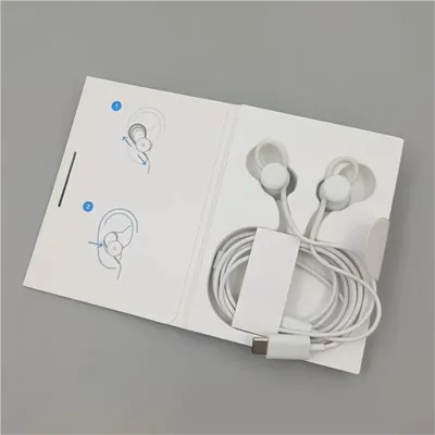 USB Type C Wired In-ear Headphone for Google Pixel 9 Pro Fold 8 7 6 5 4 Pro XL 9A 8A 7A Digital Earphone Volume Control With Mic