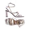 bershka Damen Pumps, Gr. 37, gold, kein Etikett