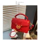 Borsa a tracolla da donna alla moda in pelle PU, borsa a tracolla quadrata piccola vintage, borsa