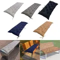 Cuscino per panca da giardino con lacci 100x50x8 cm Cuscino da patio per panca Lettino da giardino Mobili da esterno Sedia da giardino Divano in vimini