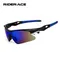 RIDERACE Sports Men occhiali da sole occhiali da bicicletta da strada occhiali da sole per ciclismo in montagna occhiali da sole occhiali da sole Mtb Bike