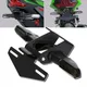 Support de plaque d'immatriculation de moto, garde-boue arrière, Kit de clignotants LED bien rangés pour KAWASAKI NINJA 250 400 500 Z500 Z400 Z300 Z250