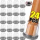 Couvre-pieds de chaise en Silicone, protecteurs de sol en bois dur avec coussinets en feutre épais, antidérapants, nivellement de meubles, couvre-pieds de Table, 4 à 24 pièces