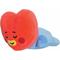 Aurora 61441 - BT21 Tata Baby Kissen, Line Friends, Plüschkissen, 28 cm - Aurora