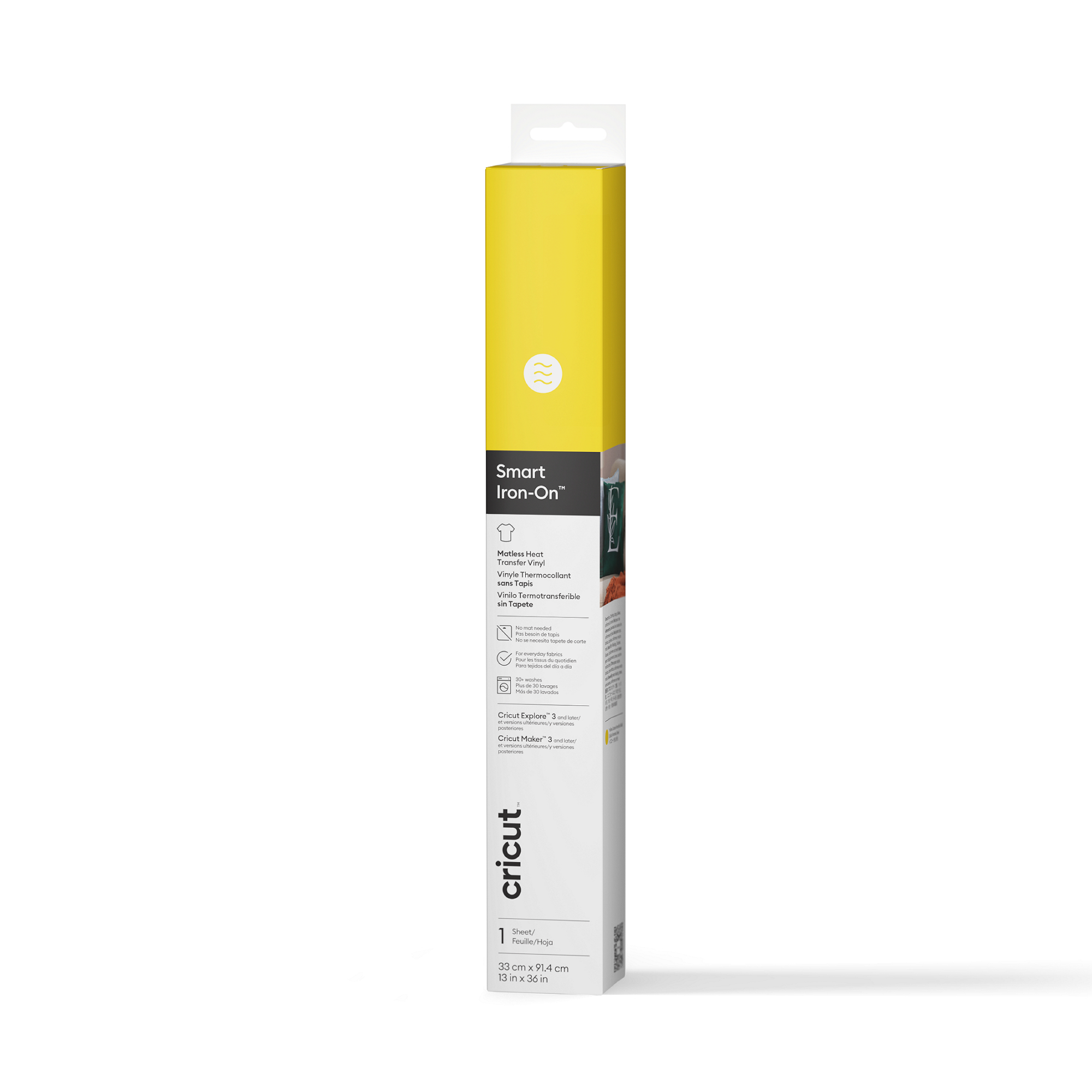 Cricut Smart Iron-On | 3 ft | Yellow