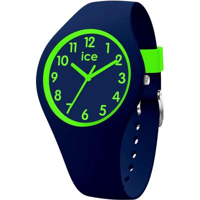 Quarzuhr ICE-WATCH "ICE ola kids - Small - 3H", dunkelblau, neongrün, Armbanduhren, Kinder, Armbanduhr, Kinderuhr, Lernuhr, Geburtstag, Schulanfang, Geschenkidee Image
