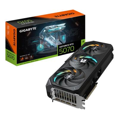 GIGABYTE Grafikkarte "GeForce RTX 5070 Ti GAMING OC 16G Grafikkarte - 16GB GDDR7, 256 Bit, P", eh13, Grafikkarten
