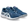 Hallenschuh ASICS "UPCOURT 6 GS", Gr. 39, mako blau, weiß, Synthetik, sportlich, Schuhe, für Hallensport