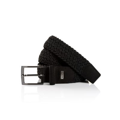 Flechtgürtel MONTI "HAVANNA", Damen, Gr. 105, schwarz, Materialmix, casual,modisch,klassisch, Gürtel, Flechtgürtel Image