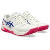 Tennisschuh ASICS "GEL-DEDICATE 8 CLAY", Gr. 41,5, cream, schwarz cobalt, Synthetik, sportlich, Schuhe, Sandplatzschuhe für Ascheplätze