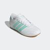 Sneaker ADIDAS ORIGINALS, Gr. 38,5, cloud weiß, clear mint, gum 3, Leder, Synthetik, sportlich, Schuhe