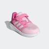 Klettschuh ADIDAS SPORTSWEAR "TENSAUR RUN 3.0 KIDS", Gr. 22, pink (clear pink, cloud weiß, pulse magenta), Textil, Synthetik, sportlich, Schuhe, für Kinder