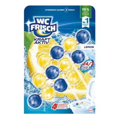 WC FRISCH Duftspüler WC Frisch »Kraft Aktiv Lemon« 3er-Super-Pack