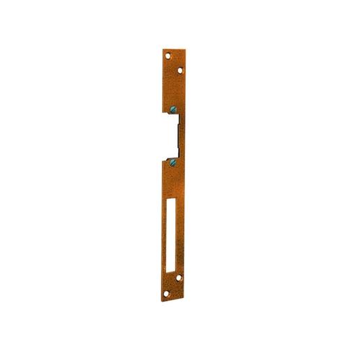Eff Eff - Têtière longue pour gâche électrique encastrée plate - 250 mm - universel - inox