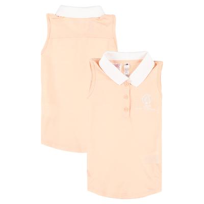 The 153rd Open Royal Portrush adidas Ärmelloses Polo - Coral - Mädchen Image