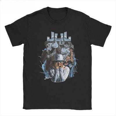 TEMU Men Women T-shirts Rapper Logo Rap Unique 100% Cotton Tees Short Sleeve Jul T Shirt Round Neck Clothes Unique Image